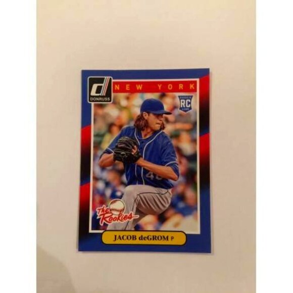 2014 Panini Donruss The Rookies Jacob deGrom New York Mets #74 (MISC1) - Picture 1 of 2